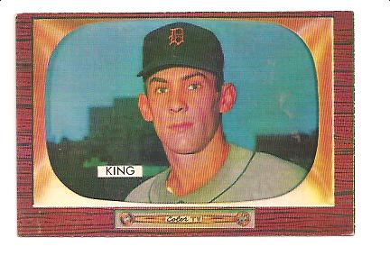 1955 Bowman #133 Charles King RC