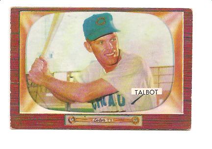 1955 Bowman #137 Bob Talbot