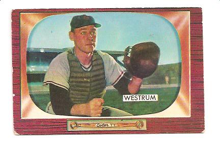1955 Bowman #141 Wes Westrum
