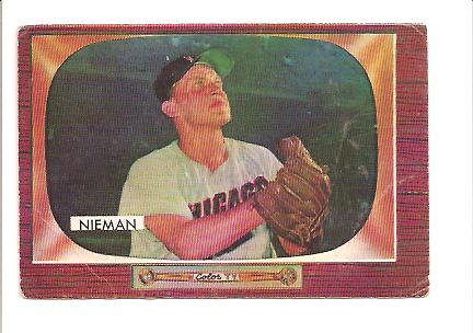 1955 Bowman #145 Bob Nieman RC
