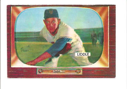 1955 Bowman #146 Don Liddle