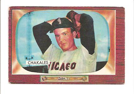 1955 Bowman #148 Bob Chakales