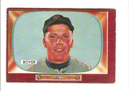 1955 Bowman #149 Cloyd Boyer