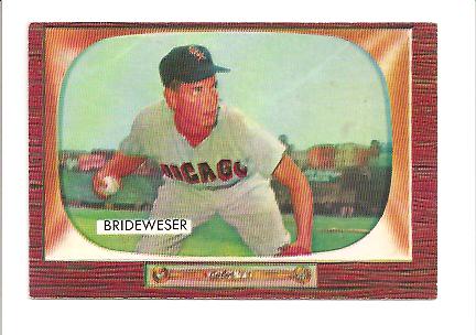 1955 Bowman #151 Jim Brideweser