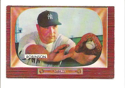 1955 Bowman #153 Eddie Robinson