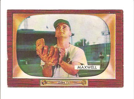 1955 Bowman #162 Charlie Maxwell