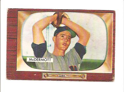 1955 Bowman #165 Maurice McDermott