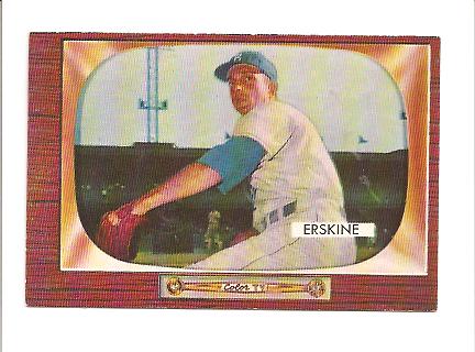 1955 Bowman #170 Carl Erskine
