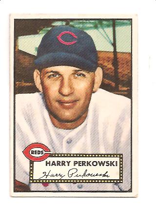 1952 Topps #142 Harry Perkowski RC