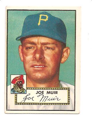 1952 Topps #154 Joe Muir RC