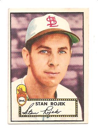1952 Topps #163 Stan Rojek