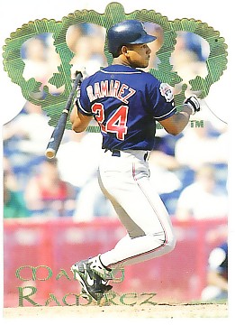 1995 Pacific Gold Crown Die Cuts #8 Manny Ramirez