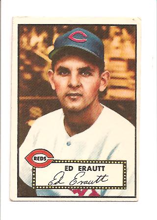 1952 Topps #171 Ed Erautt RC