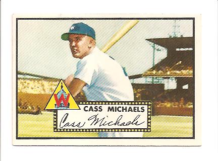 1952 Topps #178 Cass Michaels