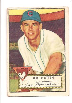 1952 Topps #194 Joe Hatton