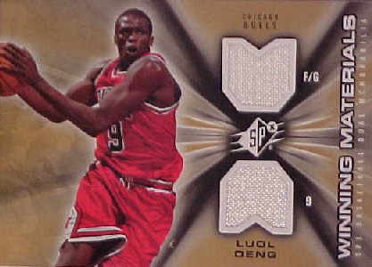 2006-07 SPx Winning Materials #WMLD Luol Deng