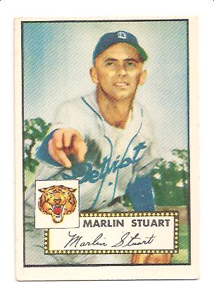 1952 Topps #208 Marlin Stuart RC