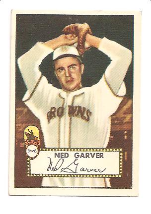 1952 Topps #212 Ned Garver