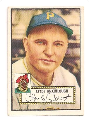 1952 Topps #218 Clyde McCullough