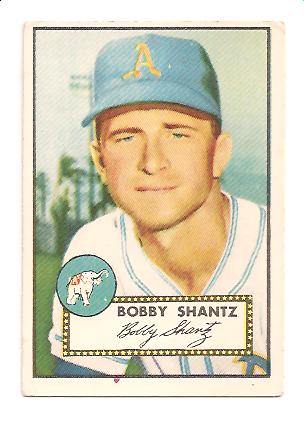 1952 Topps #219 Bobby Shantz