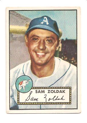 1952 Topps #231 Sam Zoldak