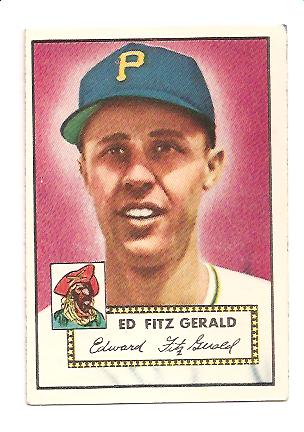 1952 Topps #236 Ed Fitzgerald