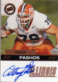 2003 Press Pass Autographs Bronze #43 Tony Pashos