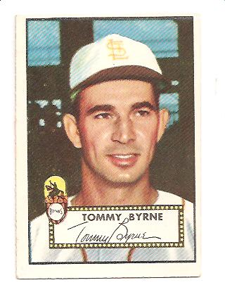 1952 Topps #241 Tommy Byrne