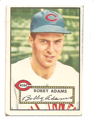 1952 Topps #249 Bobby Adams