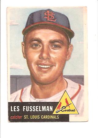 1953 Topps #218 Les Fusselman