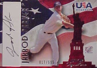 2006-07 USA Baseball Signatures Jersey Black #3 Julio Borbon