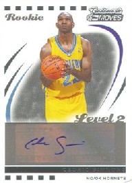 2006-07 Topps Trademark Moves #137 Cedric Simmons AU/149 RC