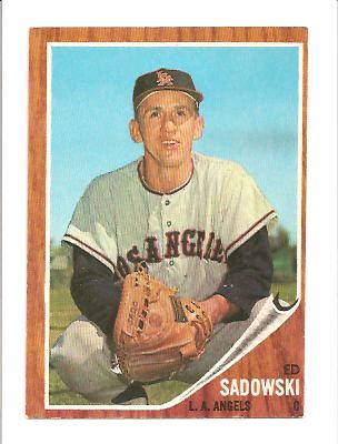 1962 Topps #569 Ed Sadowski SP