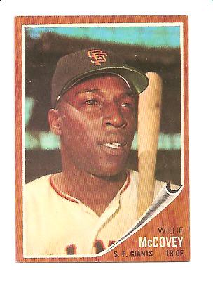 1962 Topps #544 Willie McCovey SP