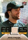2007 Ultra Faces of the Game Materials #MP Mike Piazza
