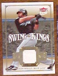 2007 Ultra Swing Kings Materials #VW Vernon Wells