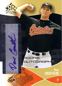 2004 Reflections Gold #103 Dave Crouthers AU
