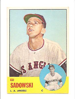 1963 Topps #527 Ed Sadowski