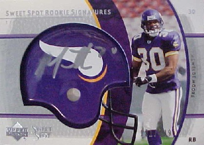 2004 Sweet Spot #252 Mewelde Moore AU/699 RC
