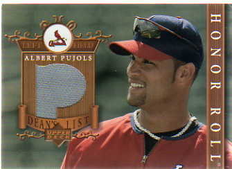 2003 Upper Deck Honor Roll Dean's List Jerseys #AP1 Albert Pujols P