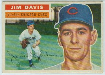 1956 Topps #102 Jim Davis