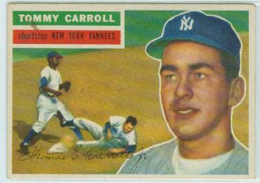 1956 Topps #139 Tommy Carroll