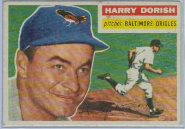 1956 Topps #167 Harry Dorish