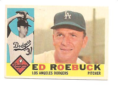 1960 Topps #519 Ed Roebuck