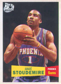 2007-08 Topps 1957-58 Variations #1 Amare Stoudemire