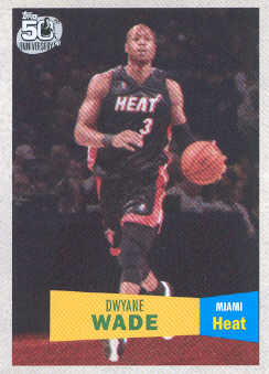 2007-08 Topps 1957-58 Variations #3 Dwyane Wade