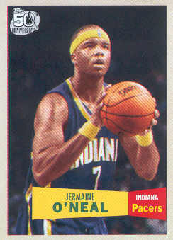 2007-08 Topps 1957-58 Variations #7 Jermaine O'Neal