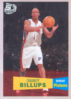 2007-08 Topps 1957-58 Variations #17 Chauncey Billups