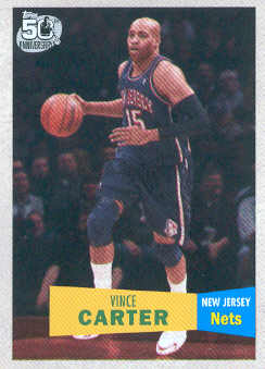 2007-08 Topps 1957-58 Variations #28 Vince Carter