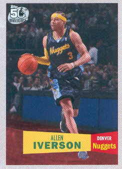 2007-08 Topps 1957-58 Variations #33 Allen Iverson